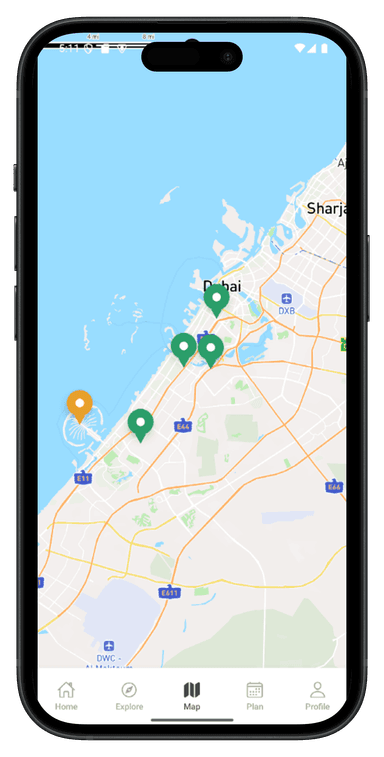 Khavo map view